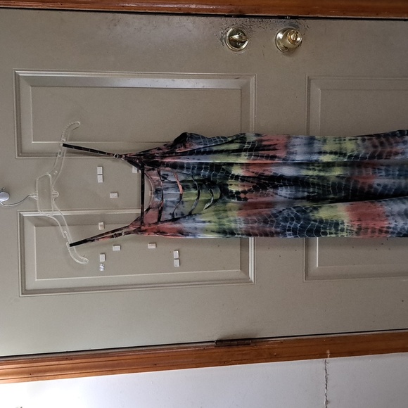 Aruba Blue Tie Dye Dress - Picture 10 of 12